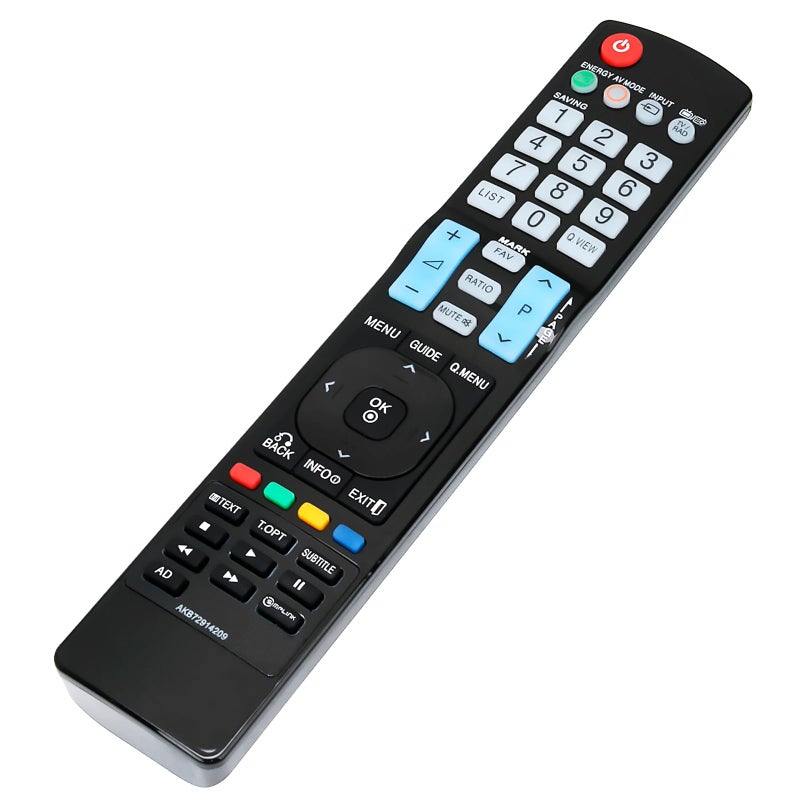 Vinabty AKB72914209 Replaced Remote fit for LG TV 42PJ350 50PJ650 50PK250 50PK350 50PK550 50PK790 42PJ650 50PJ350 60PK550 50PJ550 60PK790 60PK980 42PJ250 AKB72914201 AKB72914238 AKB72914207 AKB73615322 - Image 2